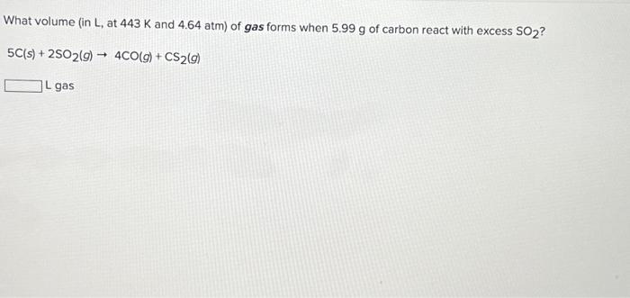 Solved Consider The Following Balanced Chemical Equation: | Chegg.com