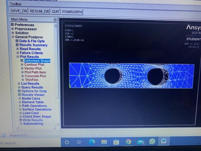 Solved A rectangular plate with holes under plane stress, | Chegg.com