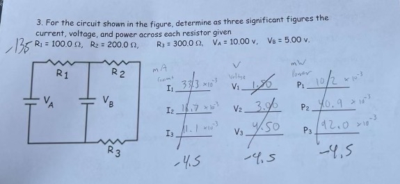 Solved For the circuit shown in the figure, determine as | Chegg.com