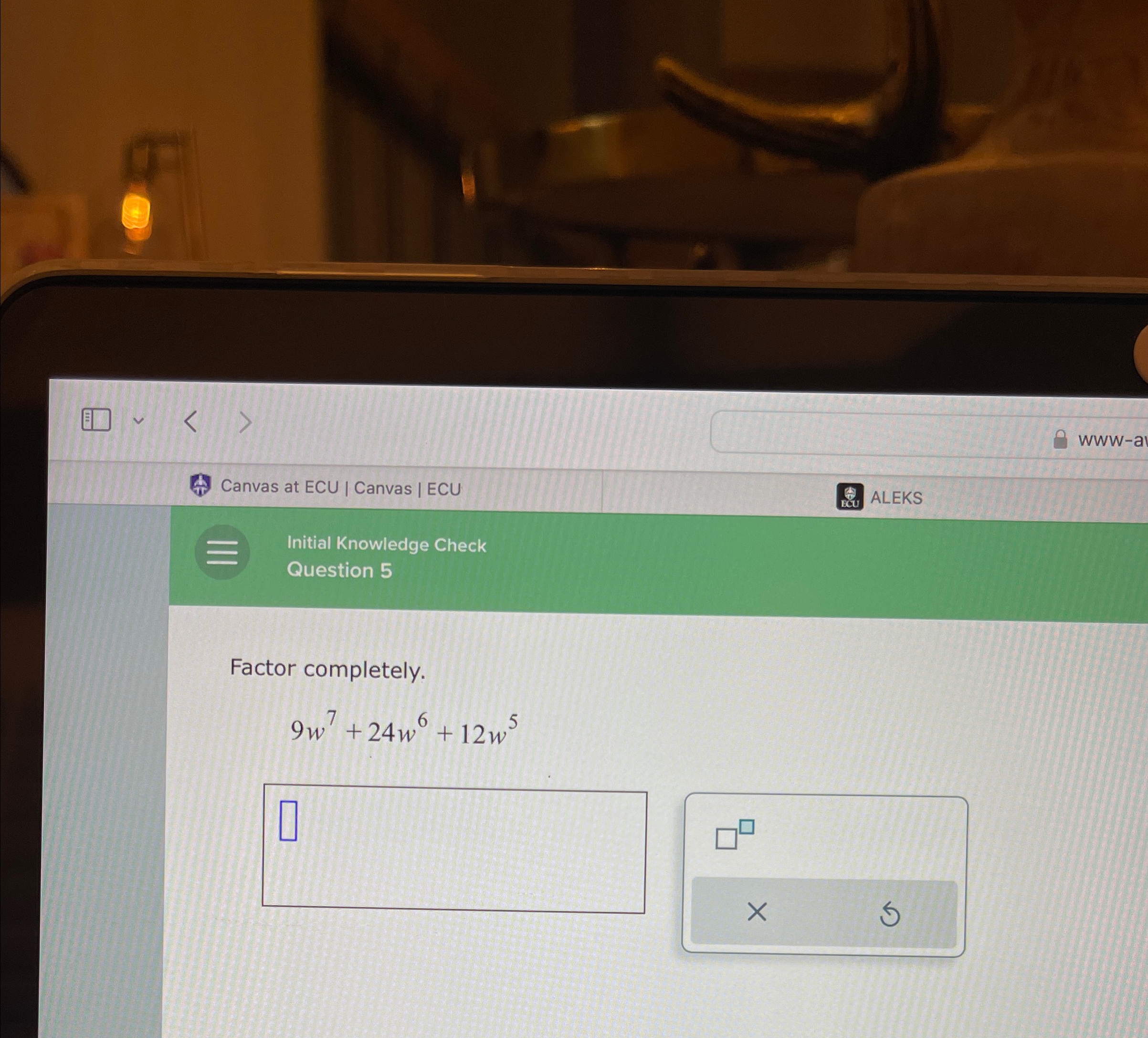 Solved canvas at ecu canvas ecualeksinitial knowledge chegg