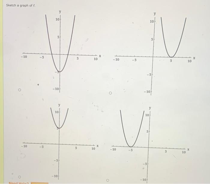 Solved To graph the function f, we plot the points (x v? in | Chegg.com