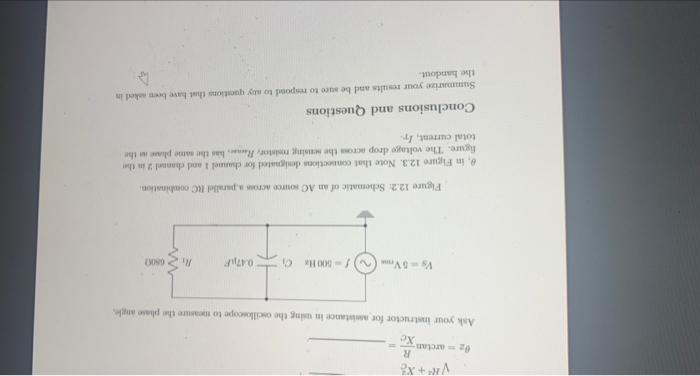 Solved Series and Parallel RC Circuits Introduction In this | Chegg.com