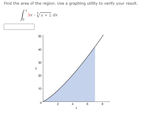 Solved 21 ﻿Find the area of the region. Use a graphing | Chegg.com