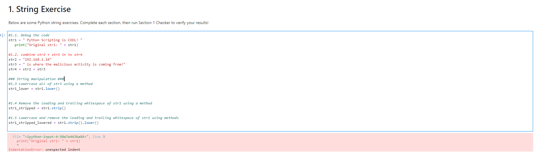Solved what is wrong with my code | Chegg.com