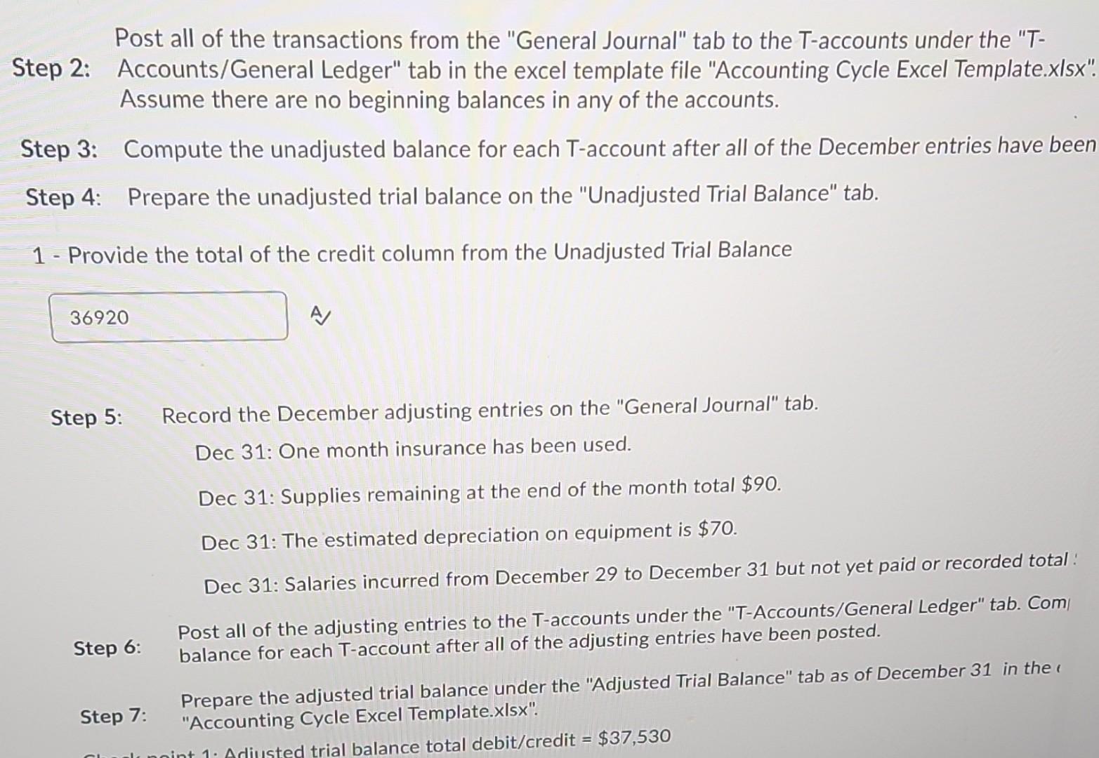 Solved Prepare journal entries to record the December | Chegg.com
