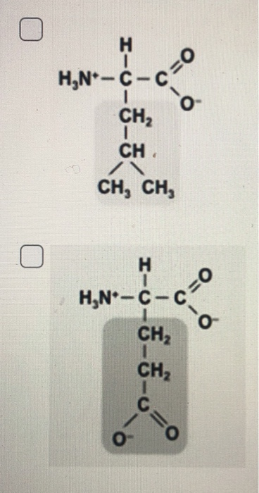 Solved Which of the following molecules would be classified | Chegg.com