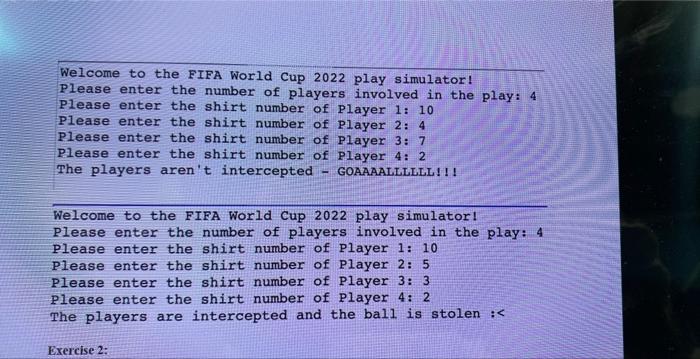 assignment on fifa world cup