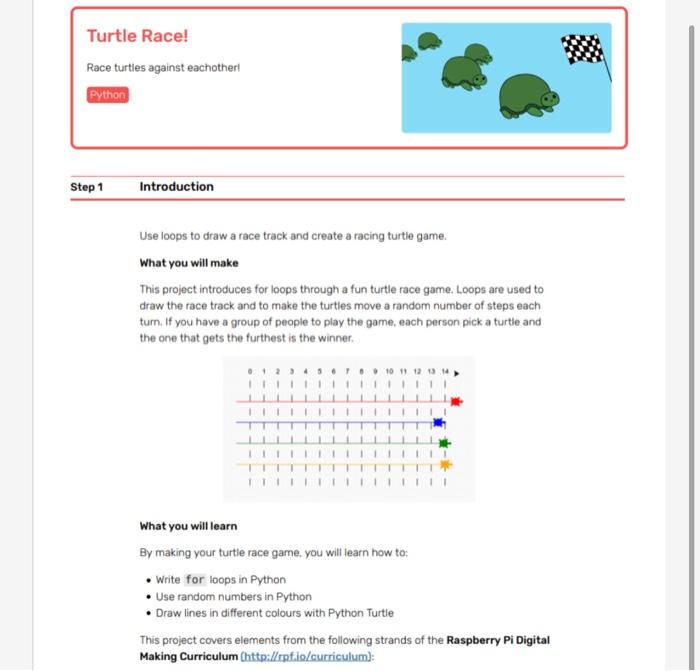 Python Game Development – How to Make a Turtle Racing Game with