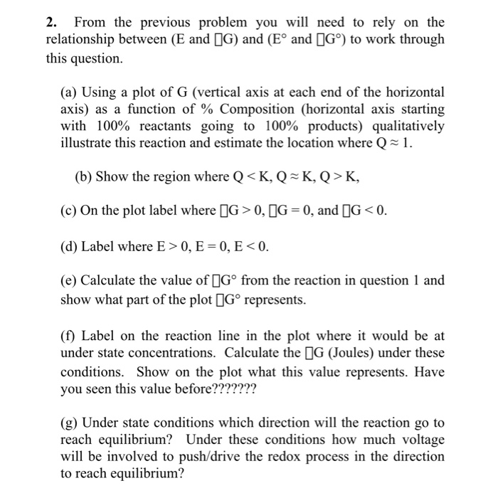 2 From The Previous Problem You Will Need To Rely On Chegg Com