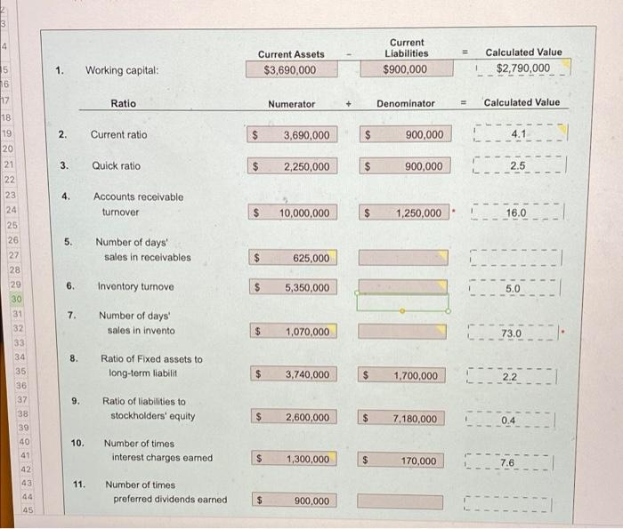 Solved PR 174B measures of solvency and