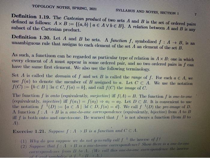 Solved Respectively One To One Implies Go F Is Onto R Chegg Com