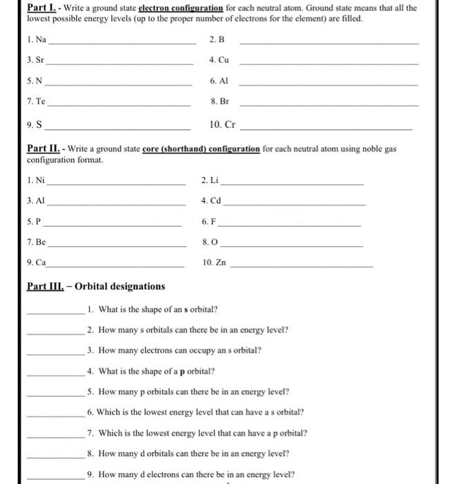 part-i-write-a-ground-state-electron-configuration-chegg