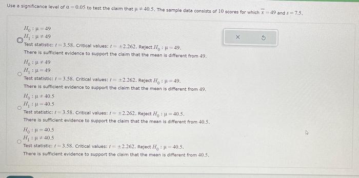 Solved Expat Preliminary data analysis indicate that it is | Chegg.com