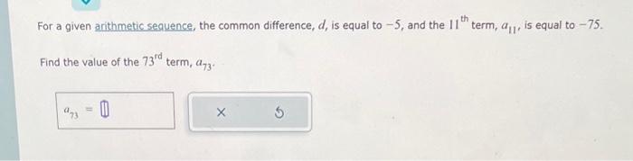 find the common difference of the arithmetic sequence 3 7 11 15