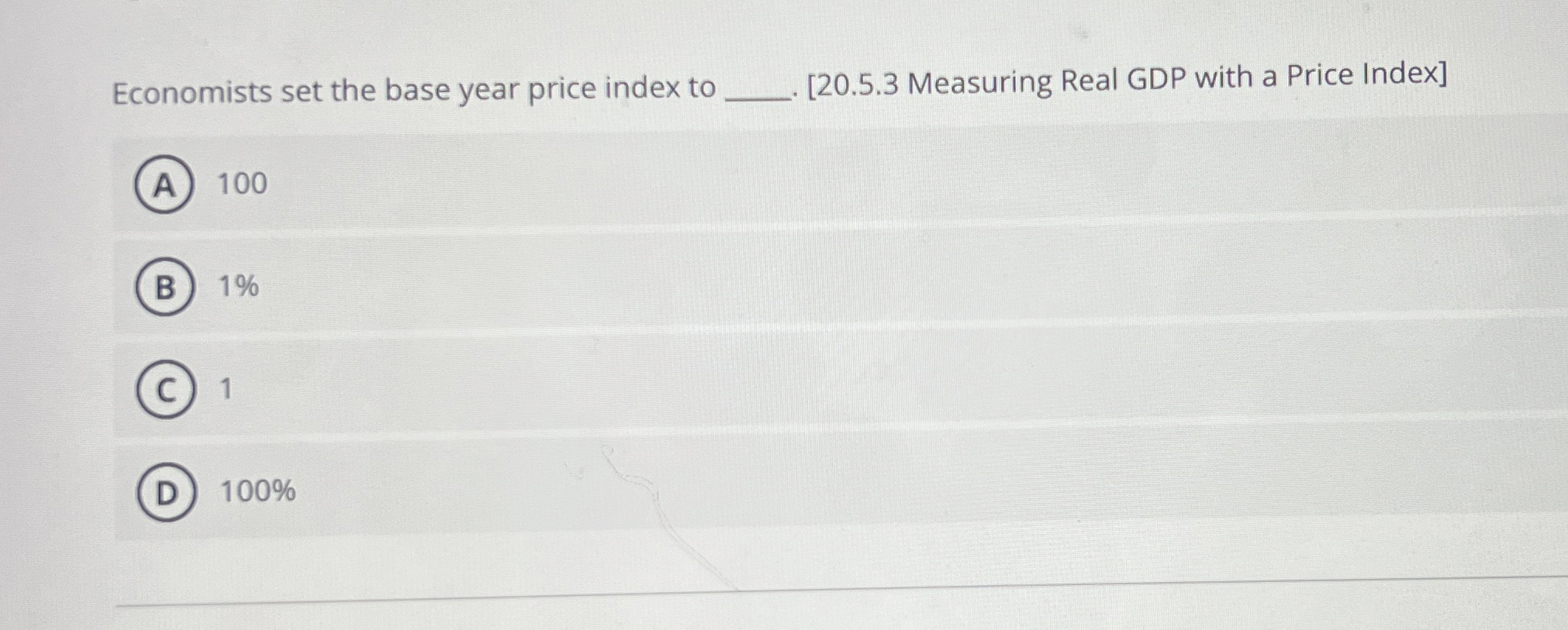 Solved Economists set the base year price index to[20.5.3 | Chegg.com