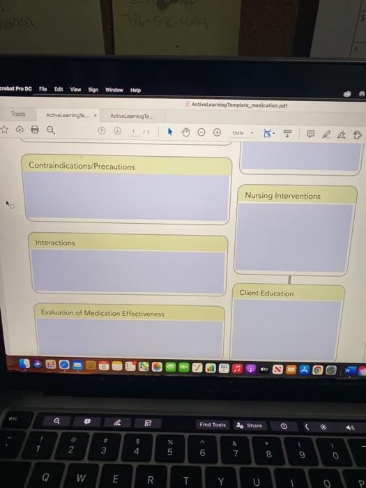 726-596-4194 crobat Pro DC Fio Edit View Sign Window Help Active Learning Template_medication.pdf Tools ActiveLearning Te. Ac