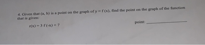 Solved 3. Find the range of the function, given that the | Chegg.com