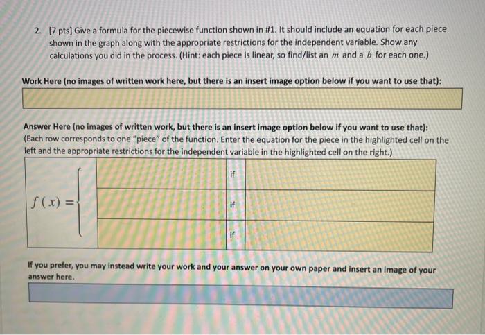 Solved 2. [7 pts] Give a formula for the piecewise function | Chegg.com