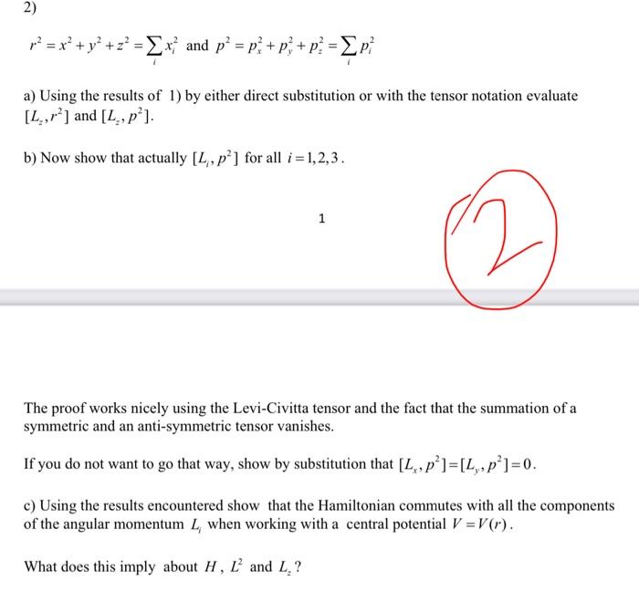 Solved 2 J X Y Z X And Pʻ Pi P P Ep Chegg Com