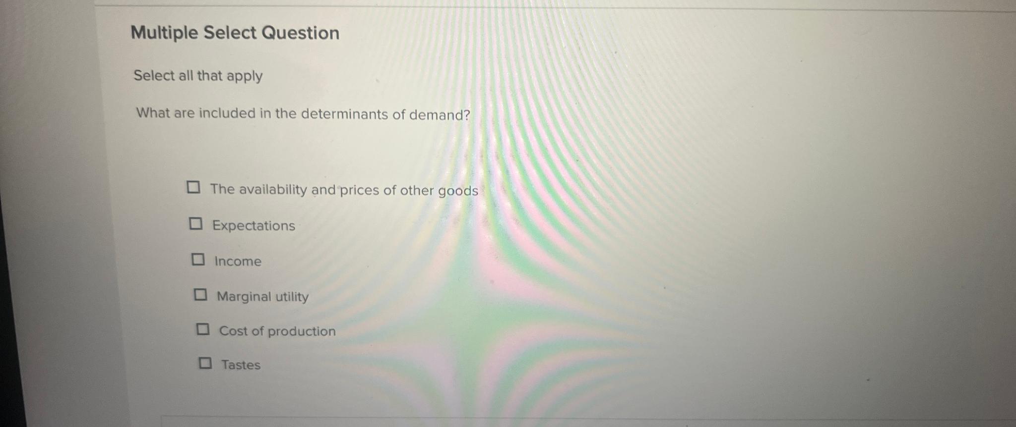 Solved Multiple Select QuestionSelect all that applyWhat are | Chegg.com