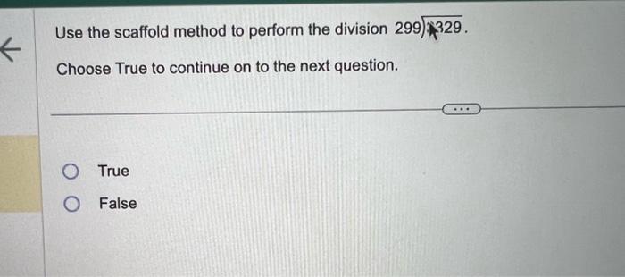 Solved Use the scaffold method to perform the division \( 2 | Chegg.com