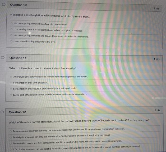 Solved D Question 1 1 pts Which of these is NOT a correct | Chegg.com
