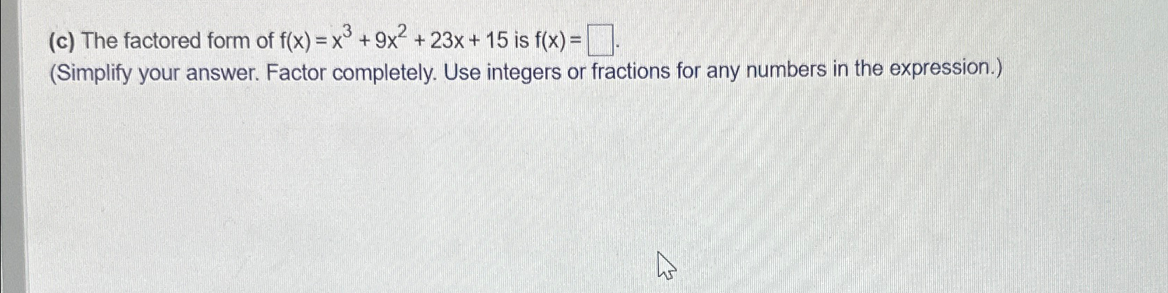 2x 2 3x 9 0 factored