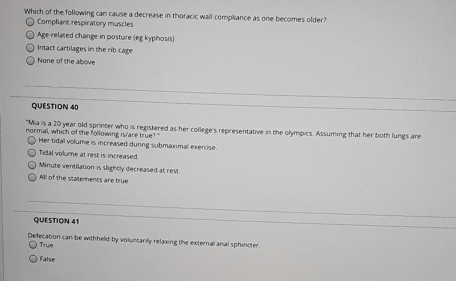 Solved Which of the following can cause a decrease in | Chegg.com