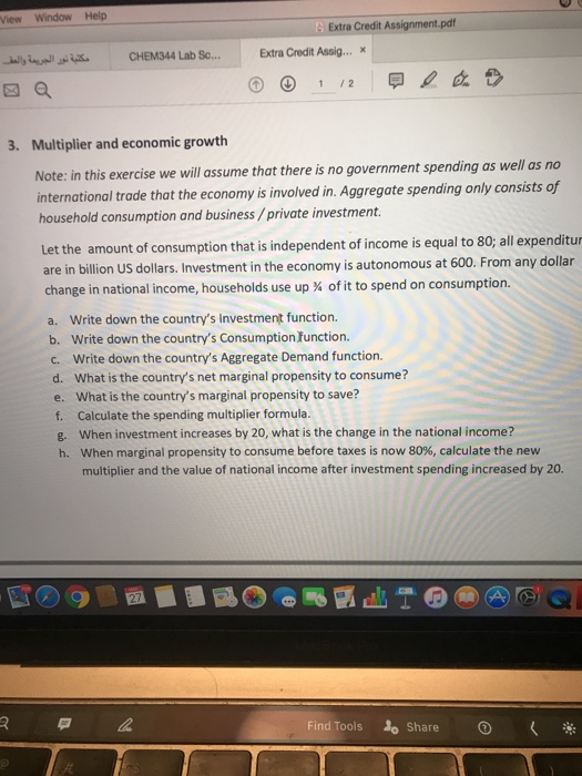 Solved View Window Help Extra Credit Assignment.pdf Extra | Chegg.com