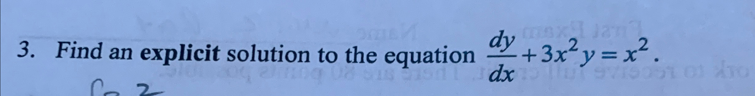 Solved Find an explicit solution to the equation | Chegg.com