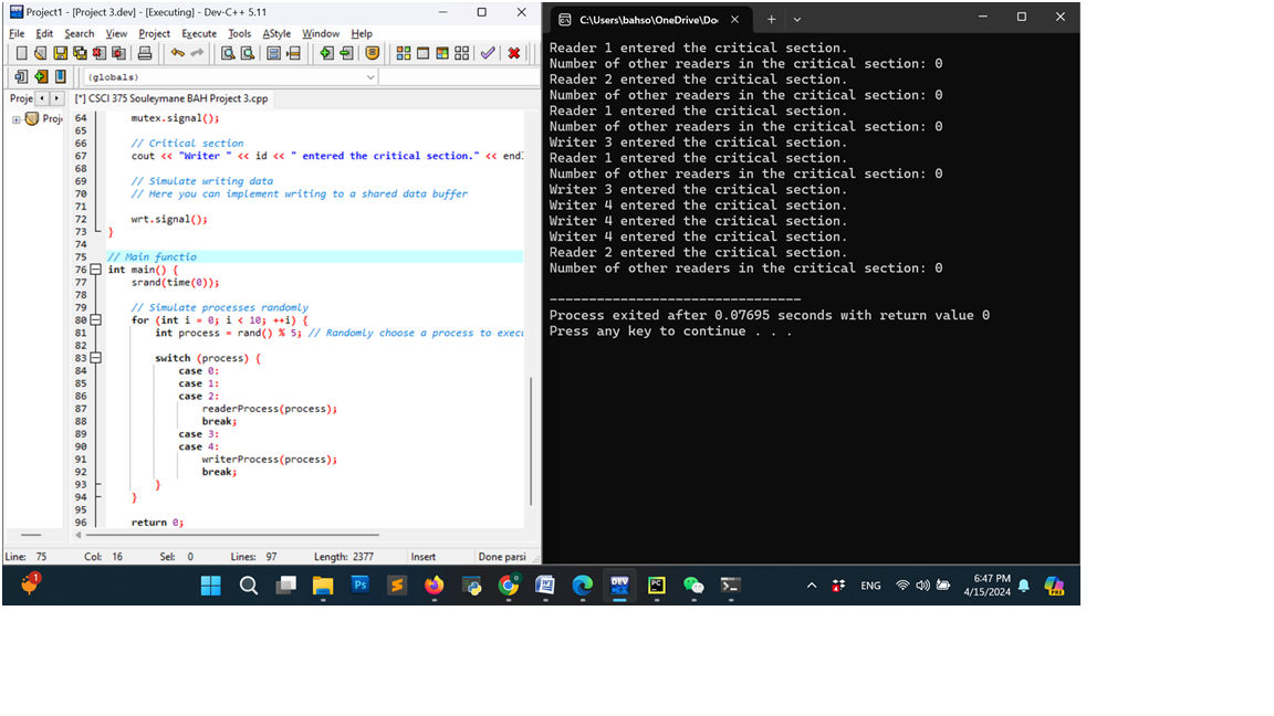 Solved Please do it in c+ ﻿+ ﻿﻿and make sure to show the | Chegg.com