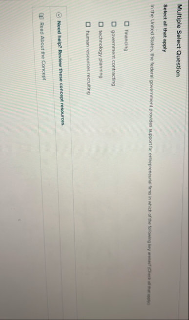 Solved Multiple Select QuestionSelect all that applyIn the | Chegg.com