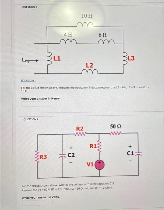 Solved For the circuit shown above, calculate the equivalent | Chegg.com