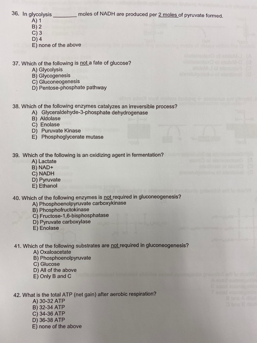 Solved Its Bio Chemistry Questions If Are Not Sure Please Chegg Com