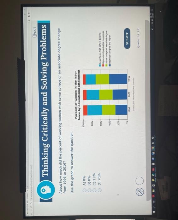 Solved CHEXIT Thinking Critically and Solving Problems OOOO | Chegg.com