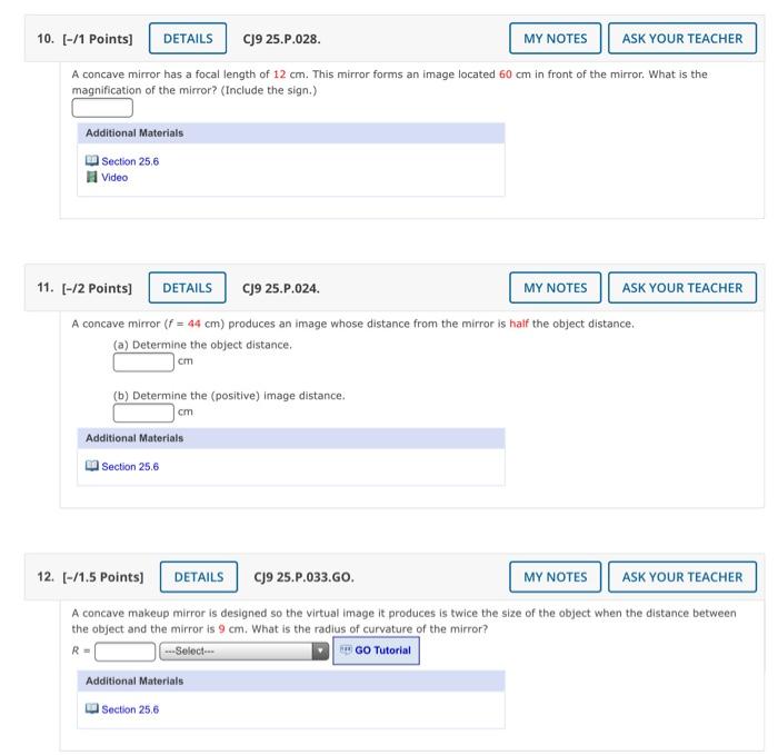 Solved please answer all 3 i know you alony required for 2 | Chegg.com