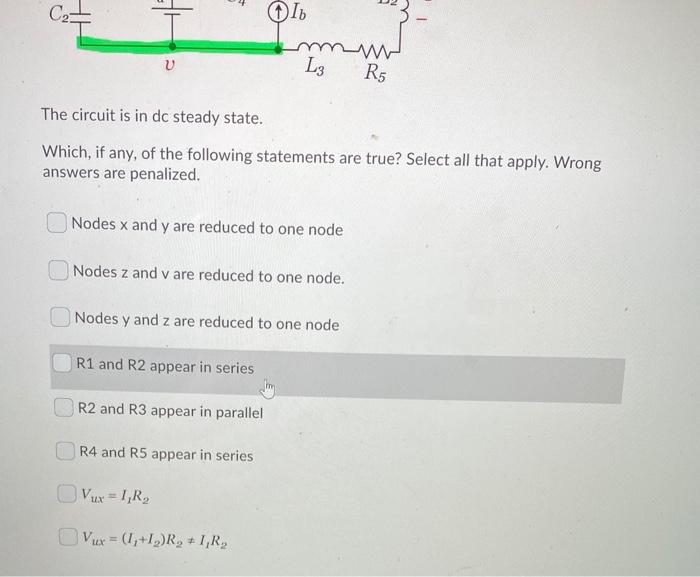Solved points) Consider the circuit shown below. Read the | Chegg.com