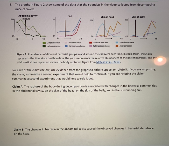 the two data curves on the figure illustrate that