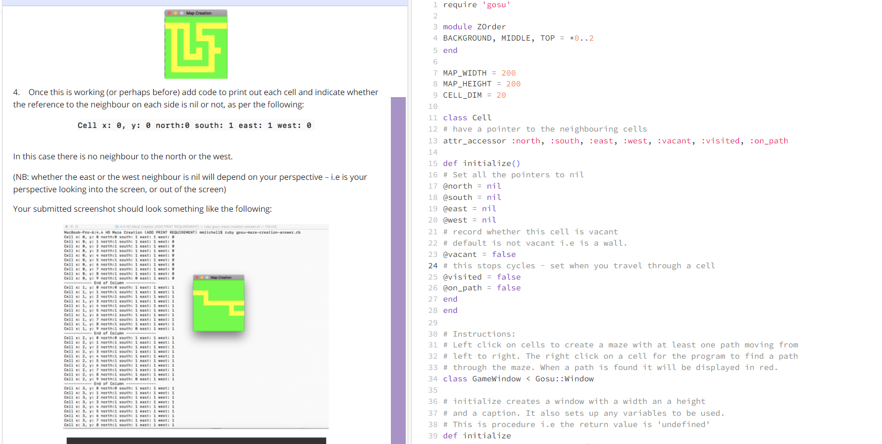 Solved You must complete the code so that it works as | Chegg.com