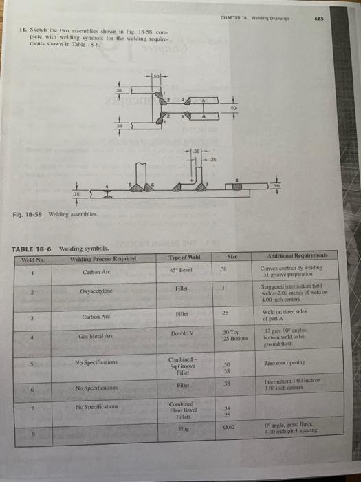 Solved 678 PART 3 Working Drawings and Design 5. With | Chegg.com