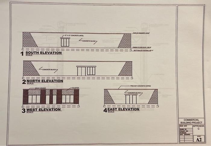 The building in Appendix C has all exterior walls of | Chegg.com