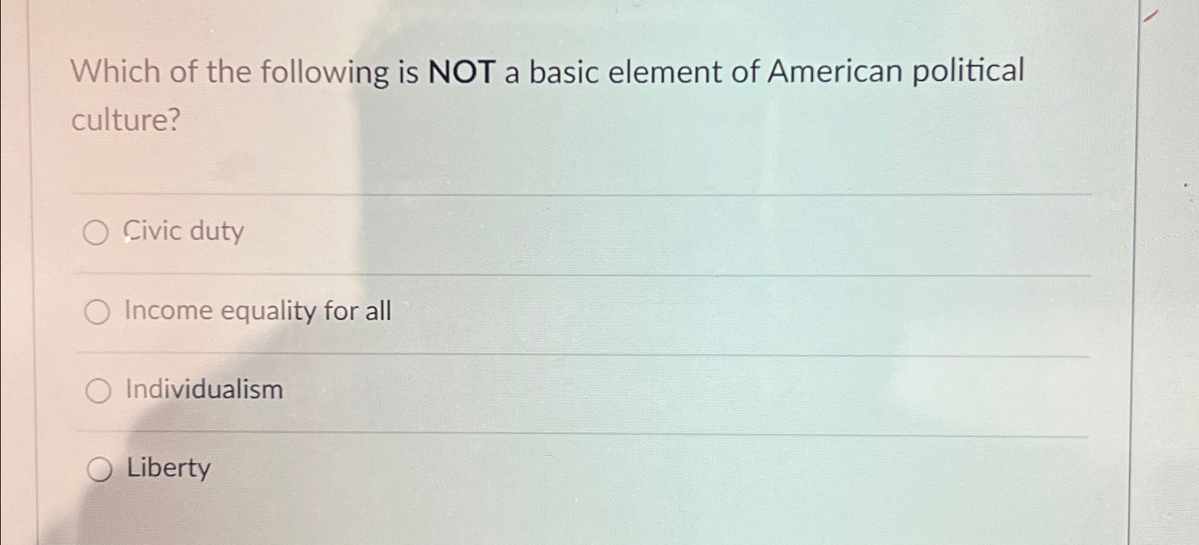 Solved Which of the following is NOT a basic element of | Chegg.com