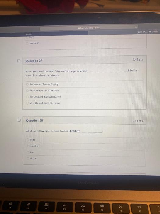 Solved Question 41 1.43 pts The direct collision of a | Chegg.com