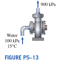 pump kpa increases pressure water solution