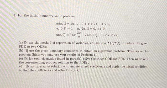 Solved please explain each step fully I only need the third | Chegg.com