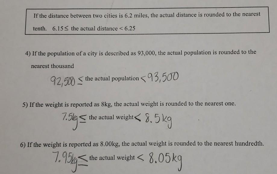 The Actual Distance Between Two Cities Solved If The Distance Between Two Cities Is 6.2 Miles, The | Chegg.com