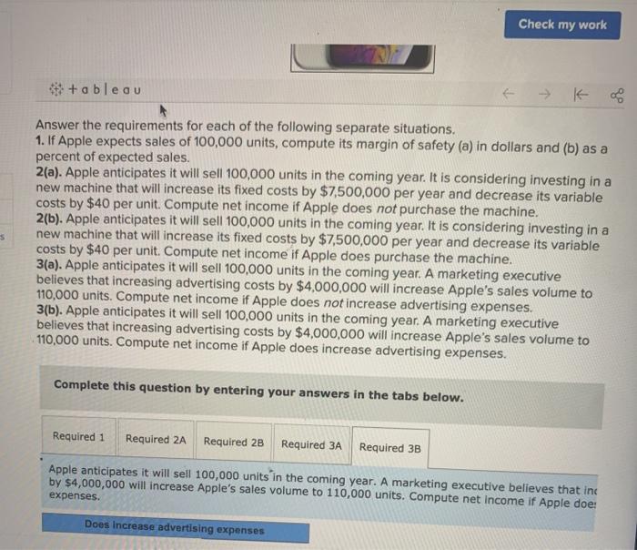 Solved Answer the requirements for each of the following