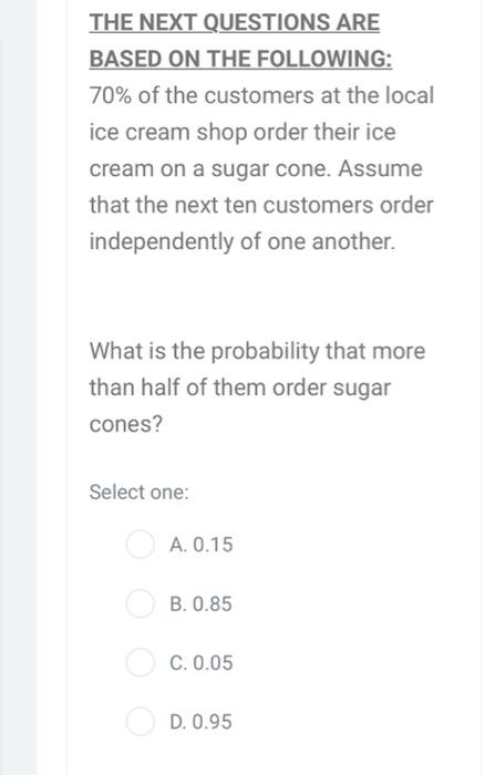 Solved A quiz of ten questions. If | Chegg.com