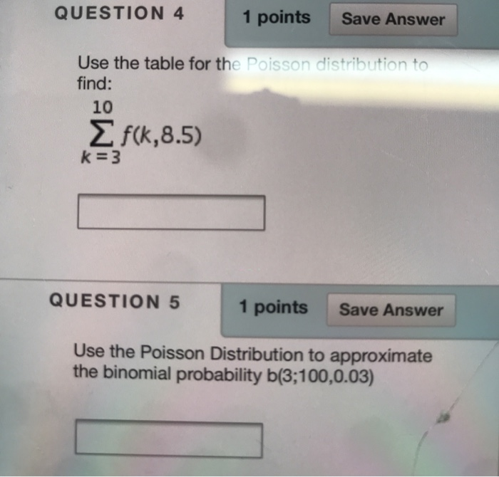 Solved QUESTION 1 1 points Save Answer Use the table for the | Chegg.com