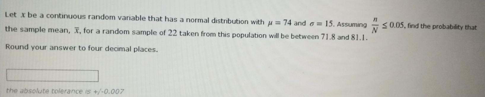 Solved Let x be a continuous random variable that has a | Chegg.com